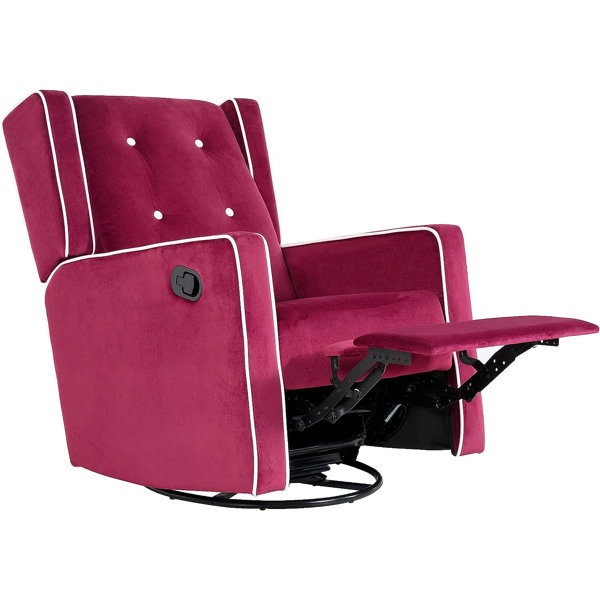 Breakwater Bay Rangler 29" Wide Upholstered Swivel Armchair, Comfy